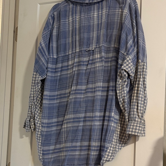 American Age Light Blue Checkered Shirt - Picture 4 of 4